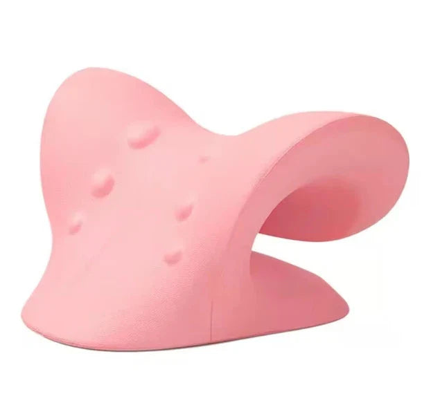 Neck Stretcher & Cervical Traction Massager Pillow for Shoulder & Spine Relief